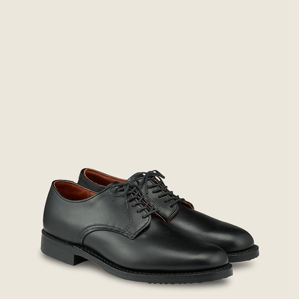 Red Wing Oxford Williston - Featherstone Læder - Svart - Herre 3146-CIJPW